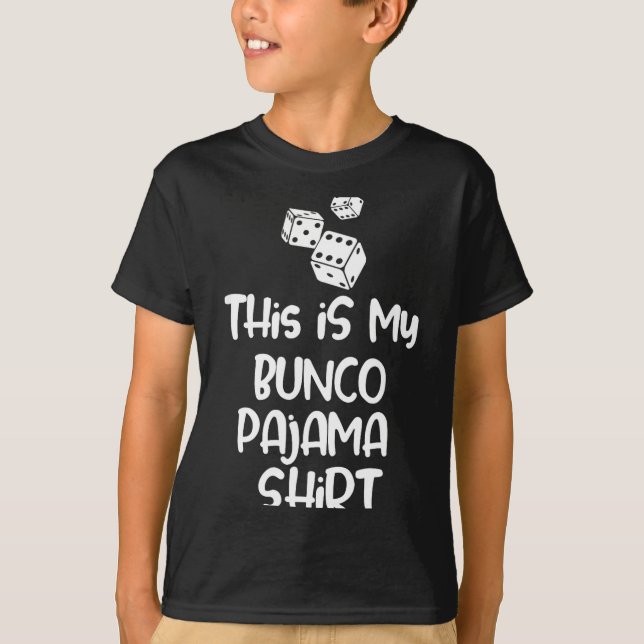 Esta é Minha Camisa de Pijama Bunco Para Mulheres  (Frente)