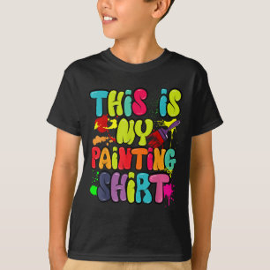 Esta É Minha Camisa De Pintura Engraçada Amantes P