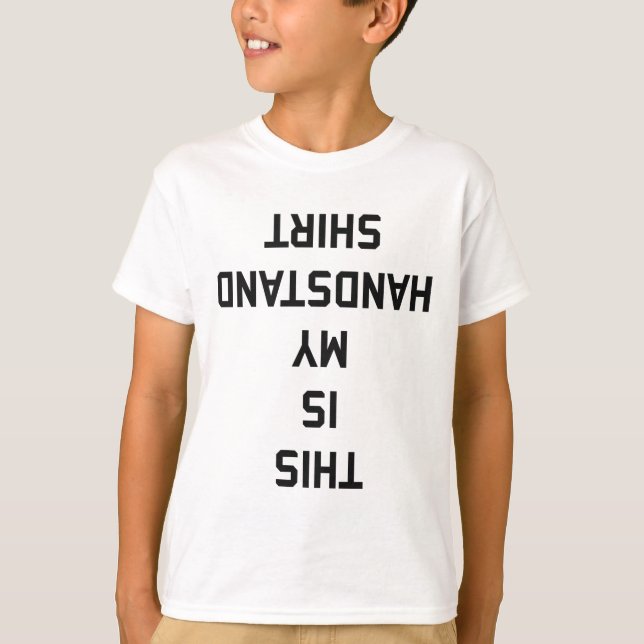 Esta é minha camisa do Handstand (Frente)
