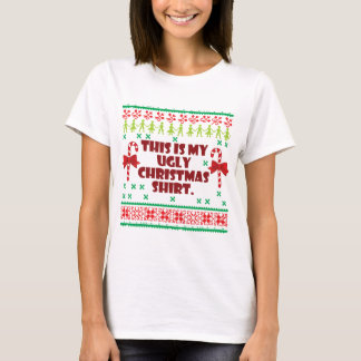 Esta é minha camisa feia do Natal