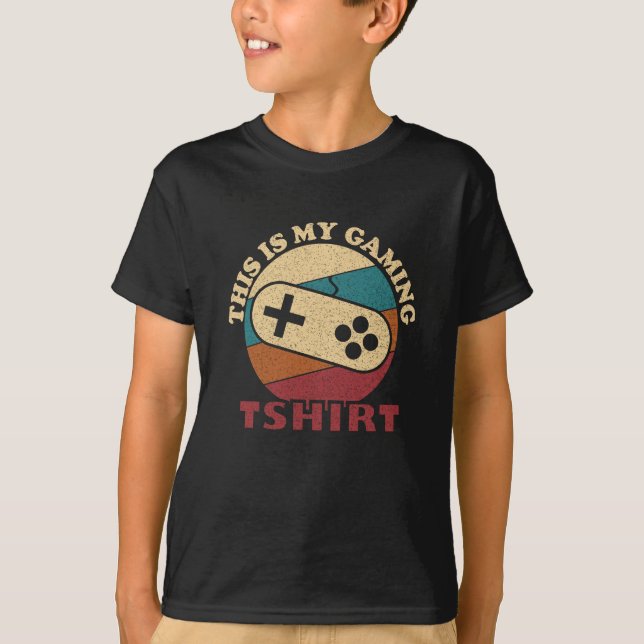 esta é minha camiseta de gaming divertido presente (Frente)