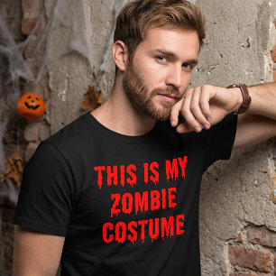 Esta É Minha Camiseta de Halloween de Fantasia de