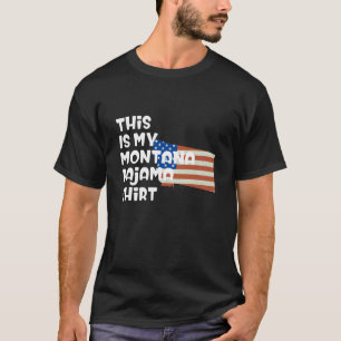 Esta é Minha Camiseta de Manga Curta Montana de Ca