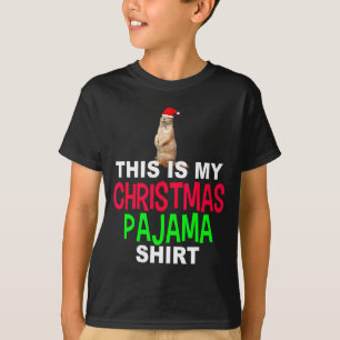 Esta é Minha Camiseta de Natal do Dia da Marmota