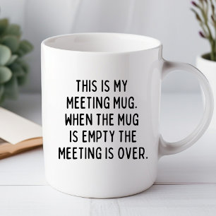 Esta É Minha Caneca De Reunião Caneca De Escritóri