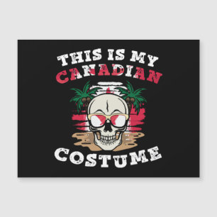 Esta é minha fantasia de Halloween canadense engra