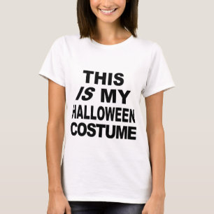 Esta É minhas camisas do traje T do Dia das Bruxa