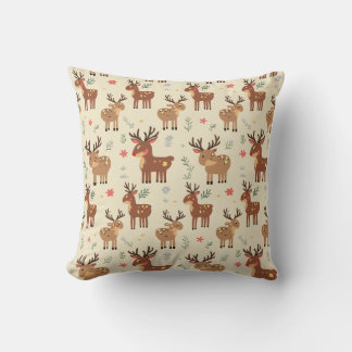 Esta é uma almofada de travesseiro para rudolph.