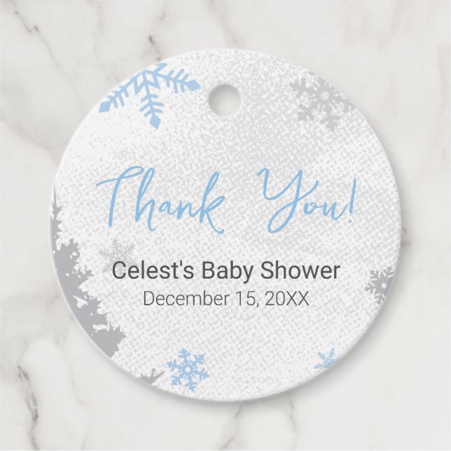 Está frio fora da etiqueta azul de favor (Frente)