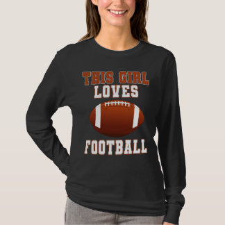 Esta garota ama camisa de futebol - Dia de Jogo