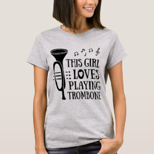 Esta Garota Joga Trombone - Camisa De Presente