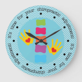 Está na hora do seu relógio de ajuste de quiroprát