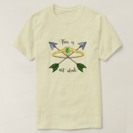 Esta não é uma camisa ideal - creme