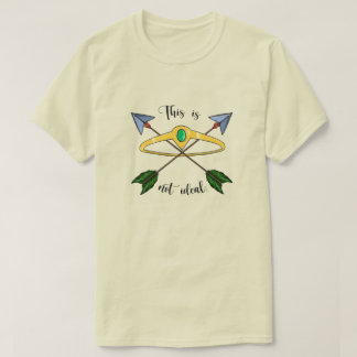 Esta não é uma camisa ideal - creme