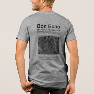 Esta não é uma camiseta Bon Echo