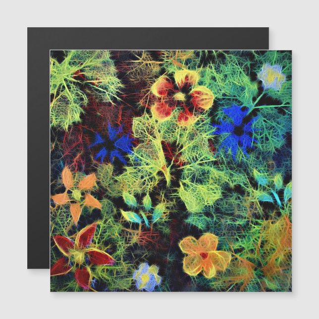 Está no cartão magnético das cores (Frente/Verso)