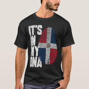 Está no meu DNA, a camisa dominicana, um presente 