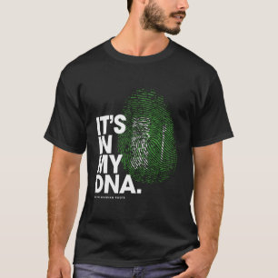 Está No Meu Dna Arábia Saudita A Camisa De Bandeir