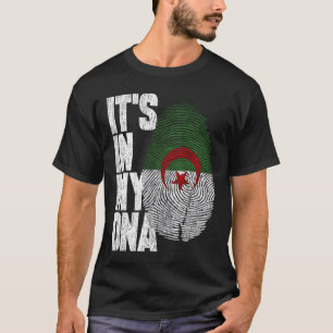 Está no meu DNA, Camisa Argelina Orgulhosa Dotando