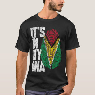 Está no meu DNA Camisa guianense Orgulhosa Present