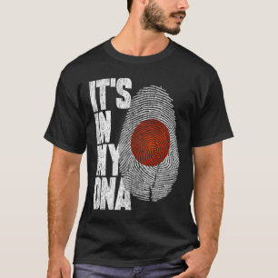 Está no meu DNA - Camisa Japonesa Orgulhosa Presen