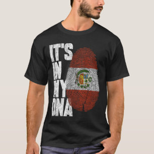 Está no meu DNA, Camisa Peruana Orgulhosa Presente