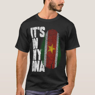 Está no meu DNA, Camisa Surinamesa, Presente Orgul