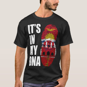 Está no meu DNA Engraçado T-Shirt de Voleibol