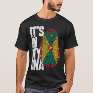 Está no meu DNA Grenadiano Camisa Orgulhosa Presen