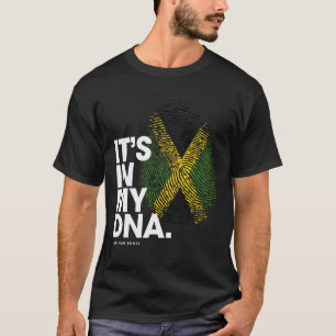 Está No Meu Dna Jamaica, A Camisa De Bandeira Da J