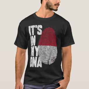 Está no meu DNA Maltês Camisa Orgulhosa Presente H