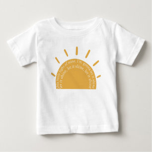 Esta Pequena Luz Da Minha Camisa De Bebê Cristã