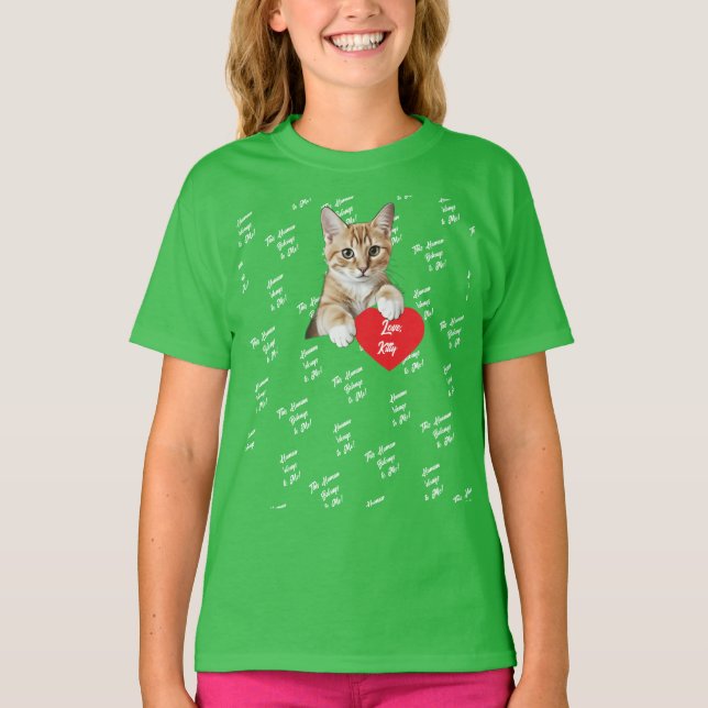 Esta Pessoa Pertence a Mim Camiseta com Foto de Ga (Frente)
