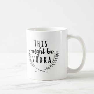 Esta pôde ser caneca da vodca, caneca de café