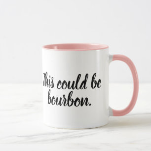 Esta podia ser caneca do bourbon