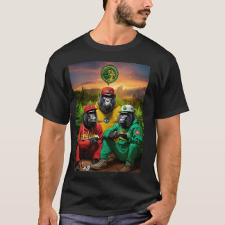 Esta t-shirt apresenta uma camisa de alta qualidad