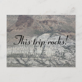 Esta Trip Rocks! Cartão Postal