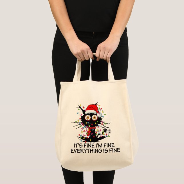 Está tudo bem! Bolsa Tote (Frente (produto))