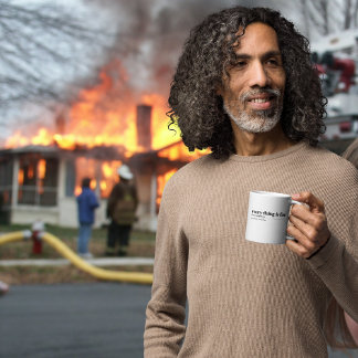 Está tudo bem (haha não é.) Caneca