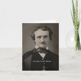 Está tudo bem receber um cartão de saudação Bebado