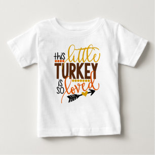 Esta Turquia pequena é assim que camisa amada da