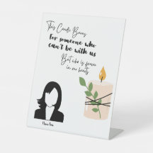 Esta vela queima no sinal de pedestal de memória a