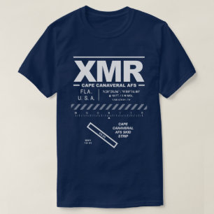 Estação Aérea de Cabo Canaveral AFS XMR T-Shirt