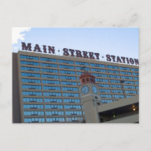 Estação da Main Street Las Vegas Cartões Postais