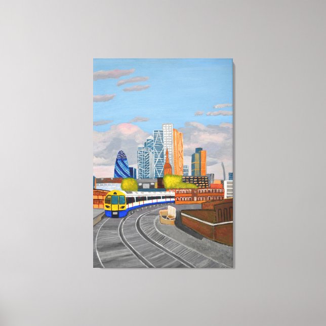 Estação de canvas de Londres - Estação de Hoxton (Frente)