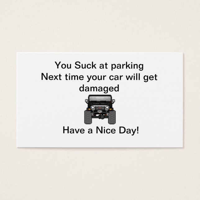 estacionamento ruim (Frente)