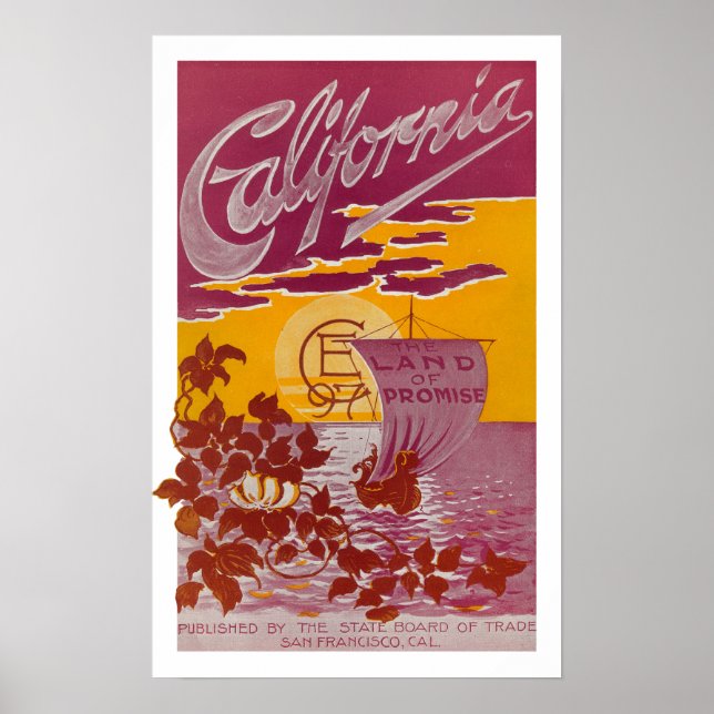 Estado da Califórnia - Poster de Promessa (Frente)