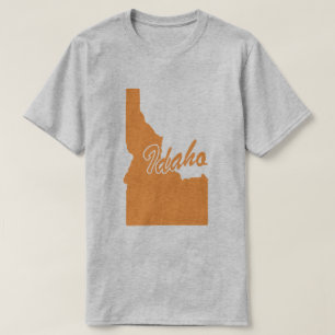 Estado Da Camisa De Forma Idaho