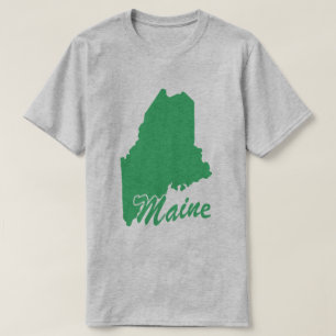 Estado Da Camisa De Forma Maine