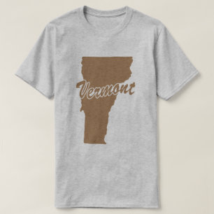 Estado Da Camiseta De Forma Vermont